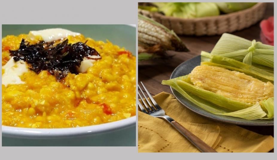 Sus ingredientes y preparación para humita al plato