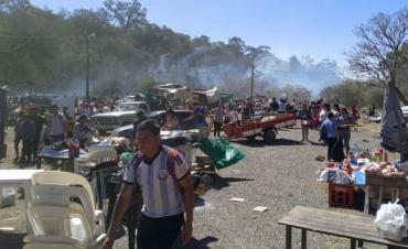 Salta: Incendio y pánico en la Fiesta Patronal de la Virgen de la Montaña | Radio Bicentenario