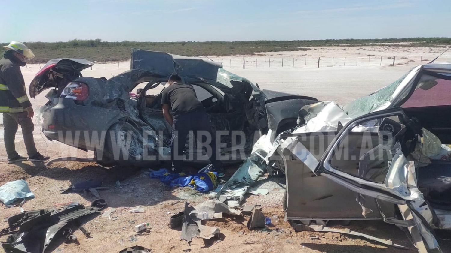 Santiago del Estero Terrible choque frontal de autos deja al menos tres víctimas fatales